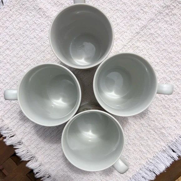 Vintage Georges Briard Floral Potpourri Collection Mugs, Set of 4 - Picture 10 of 11